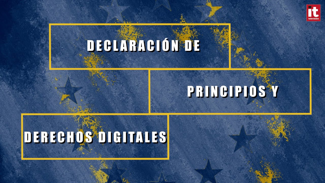 Declaraci&oacute;n de principios y derechos digitales de la UE