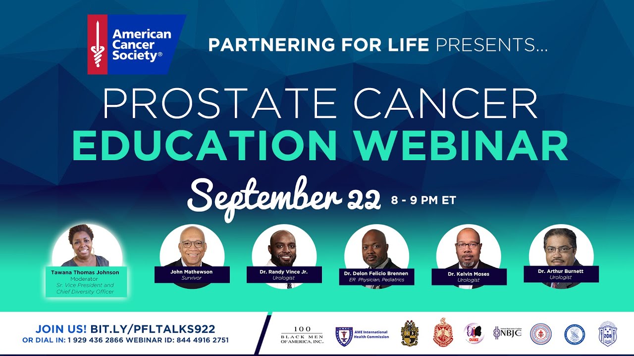 Partnering For Life​: Prostate Cancer Education Webinar