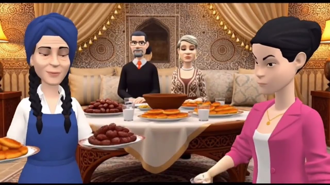 الحاج المصطفى يصبر في  وسعادوالباتول🫣وماين سيهام مصابت متقول