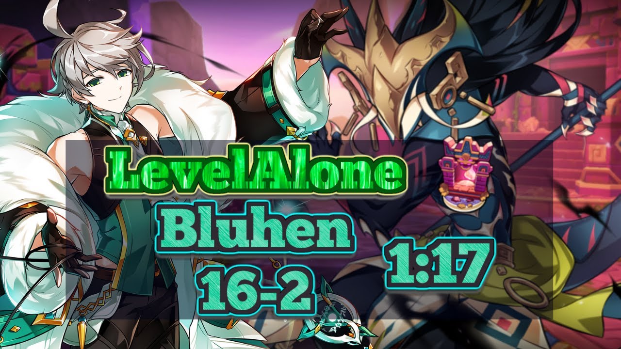 Elsword [NA] - Bluhen Solo 16-2 Speed run - 1:17