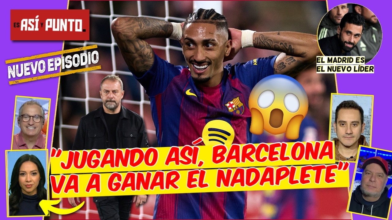 Barcelona PERDIÓ el LIDERATO de LA LIGA de FORMA INJUSTA. Por UN ERROR del ÁRBITRO | Es Así y Punto