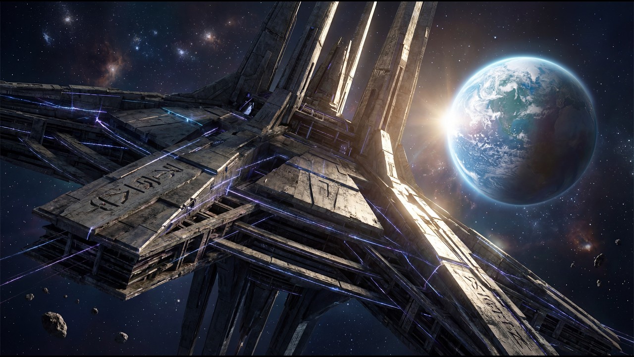 Floating Through Alien Megastructures | Deep Space Ambient Music for Relaxation, Sleep & Focus