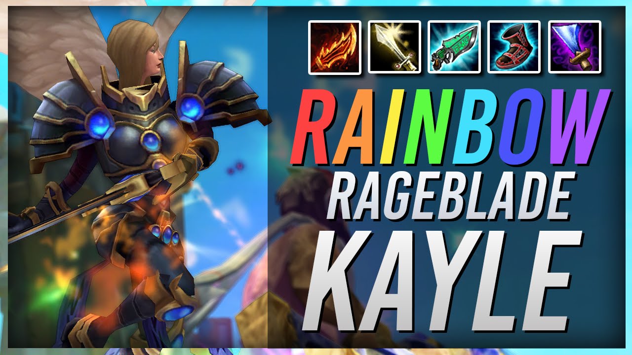 Voyboy: RAINBOW RAGEBLADE KAYLE