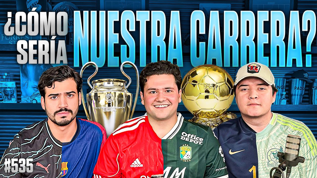 PODCAST DE PADILLA #535 &mdash; &iquest;C&Oacute;MO SER&Iacute;A NUESTRA CARRERA DE FUTBOLISTAS? // JUEGO DE MESA (PT.3)