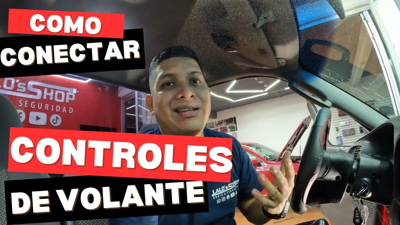 Aprende cómo adaptar un volante con controles | Tutorial