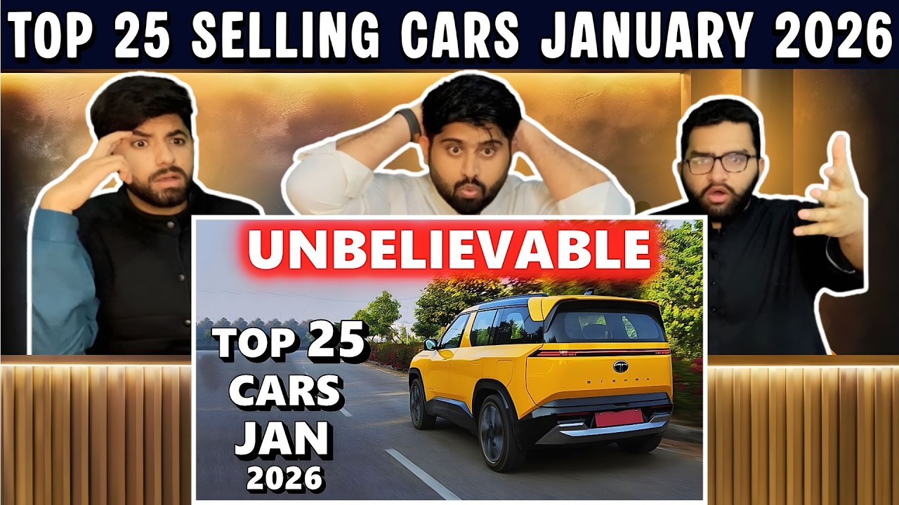 Pakistani Reaction on Top 25 Selling Cars – January 2026 | Bolero – The OG of All SUVs 🚗🔥