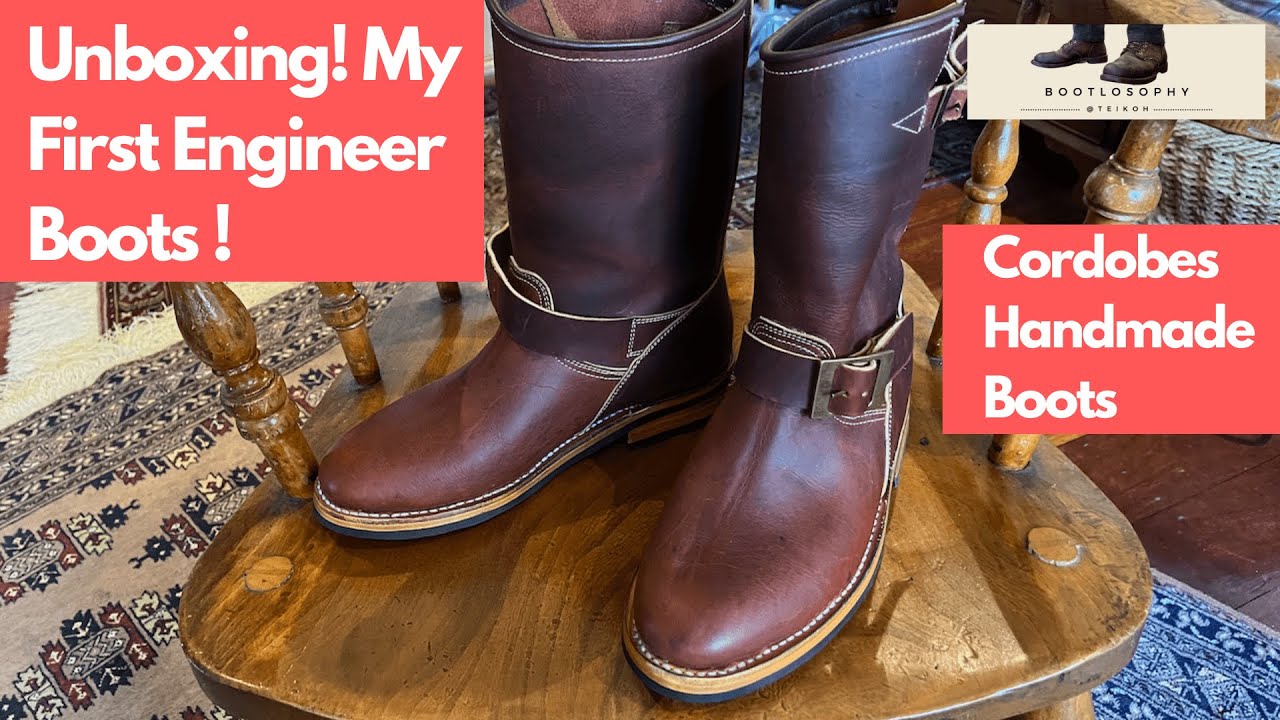 Unboxing Cordobes Handmade Engineer Boots Made in Mexico