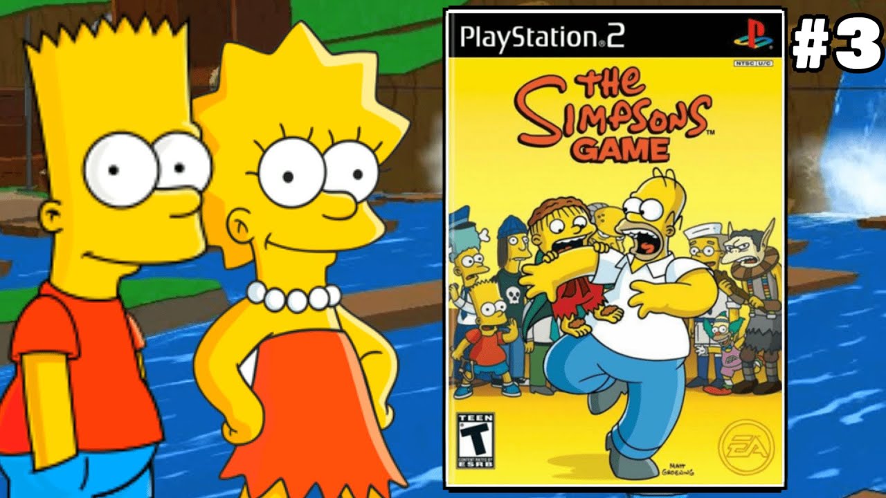 O MELHOR JOGO dos SIMPSONS de PS2! - The Simpsons Game #3