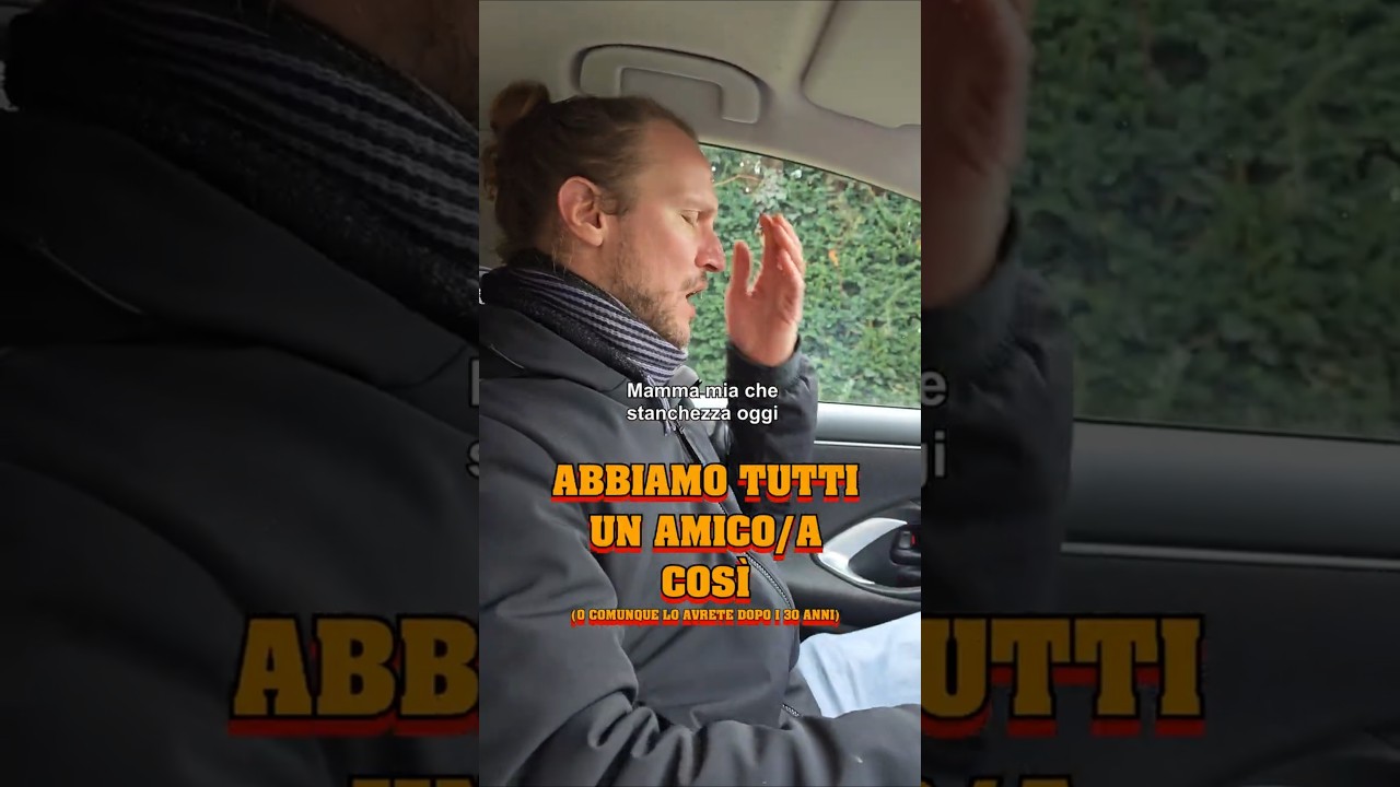 Abbiamo tutti UN AMICO/A così 