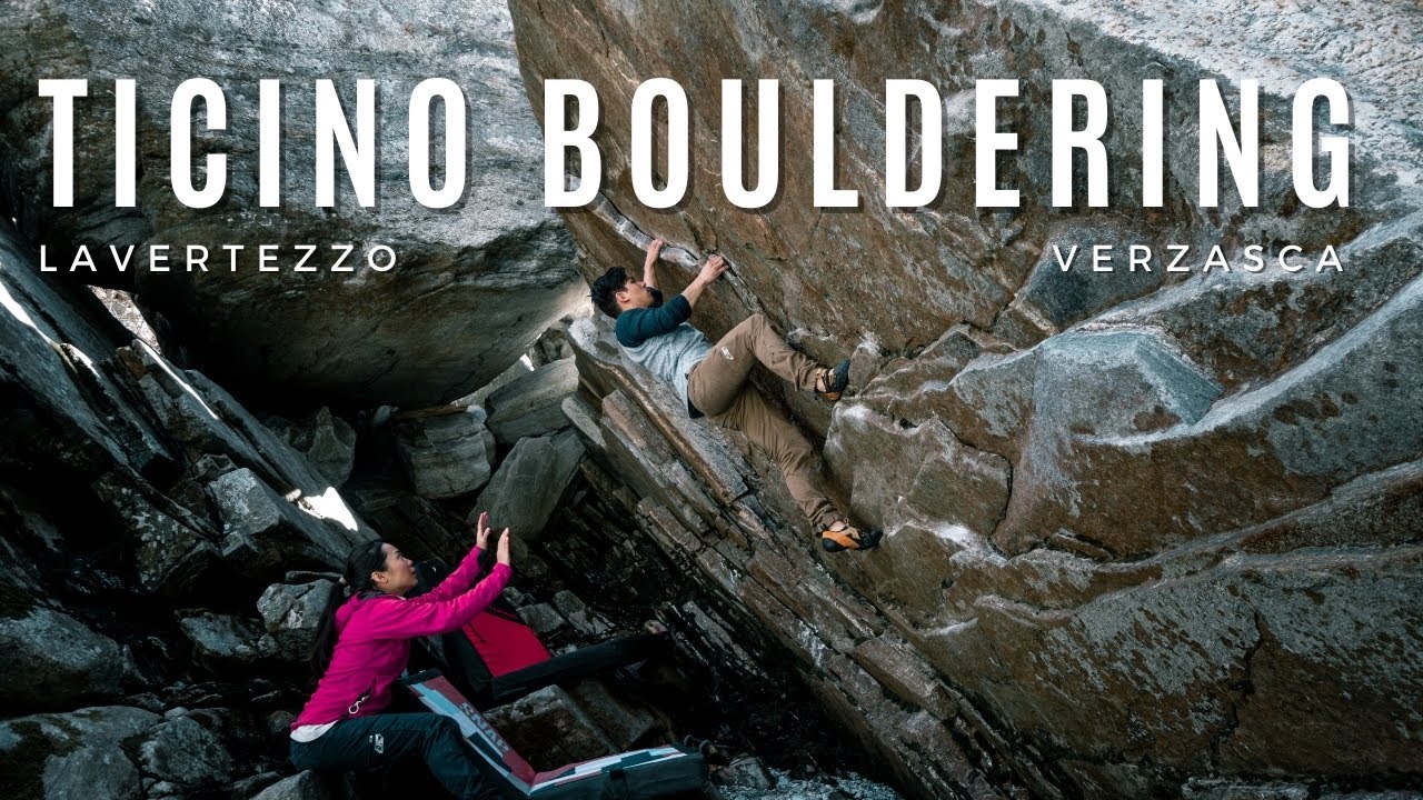 TICINO BOULDERING - The Day I SUCKED at Bouldering | Part 1