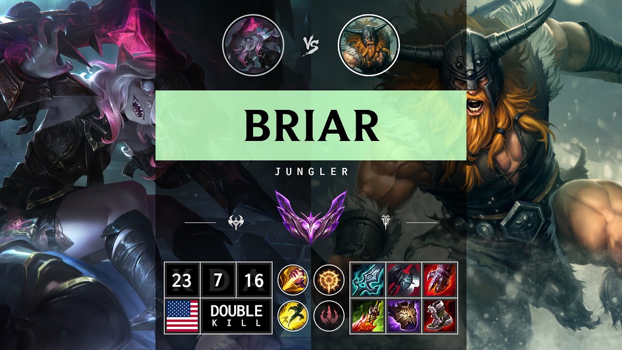 Briar Jungle vs Olaf - NA Master Patch 14.13