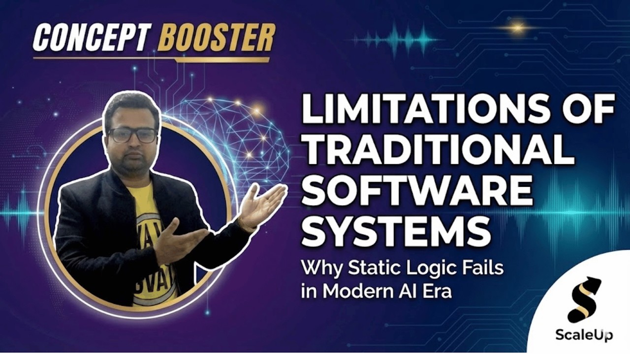 Limitations of Traditional Software Systems | Why Static Logic Fails in Modern AI Era