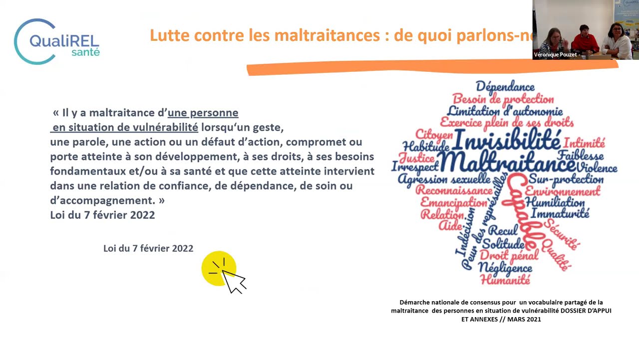 MQMS #25 REX Gestion des risques de maltraitance