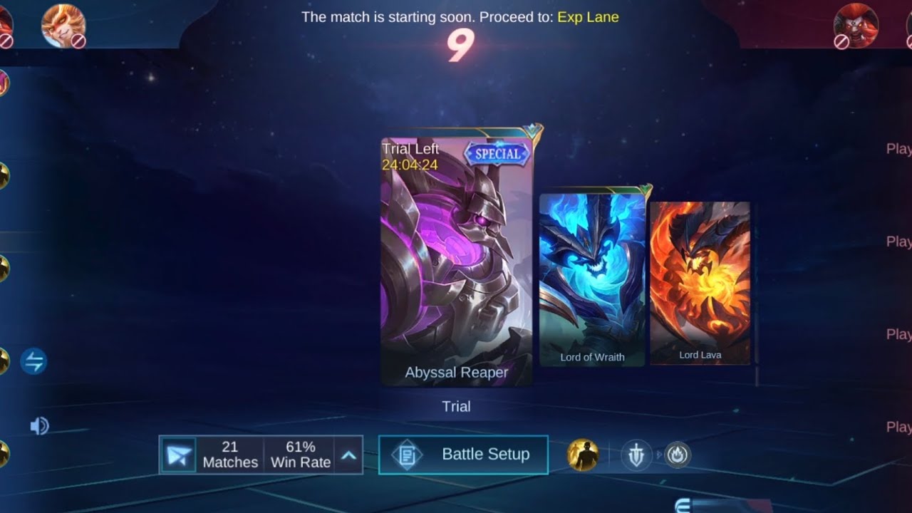 Insane gameplay with thamuz : Abyssal Reaper 😱 || moba legends 5v5