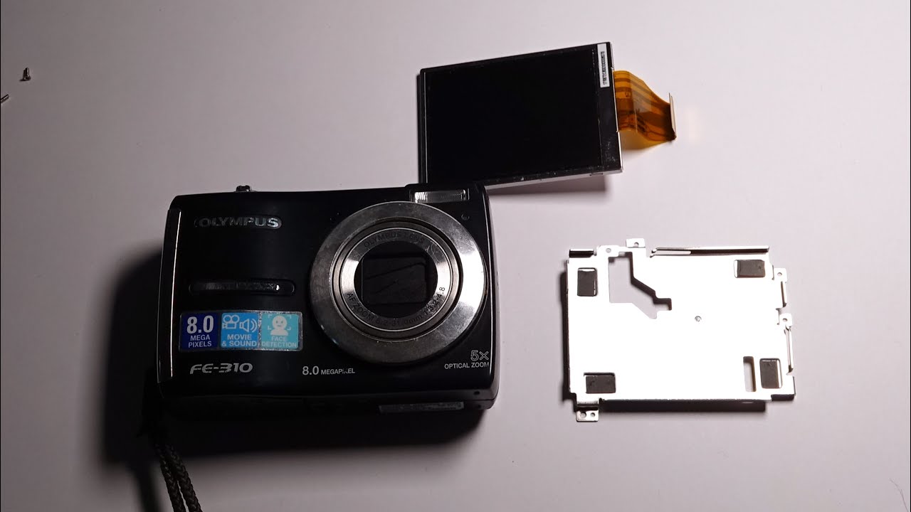 Olympus FE-310 LCD Screen Replacement