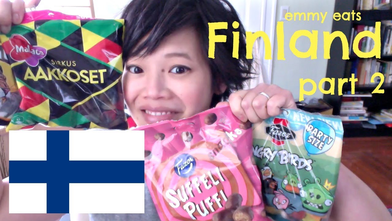Emmy Eats Finland Part 2 - more Finnish sweets
