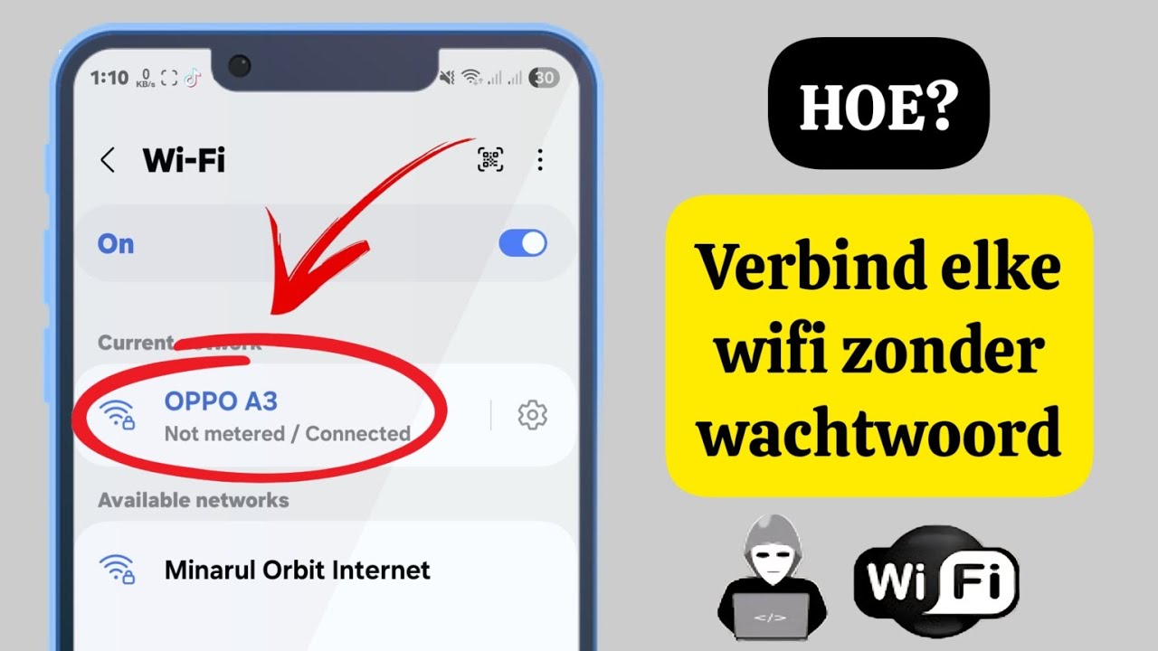Hoe maak je verbinding met wifi zonder wachtwoord 2025 | Hoe krijg je een wifi-wachtwoord