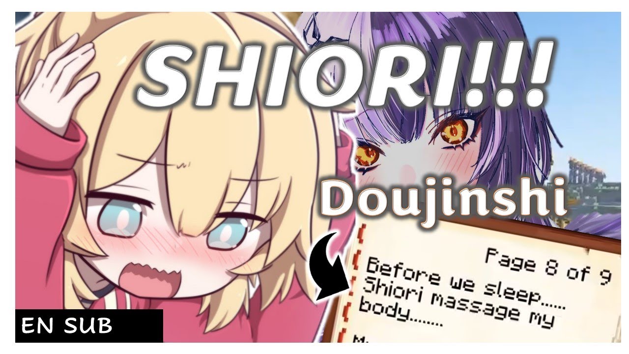 Haachama Was Not Ready For Her First Date With Shiori in Minecraft【 hololive EN 】