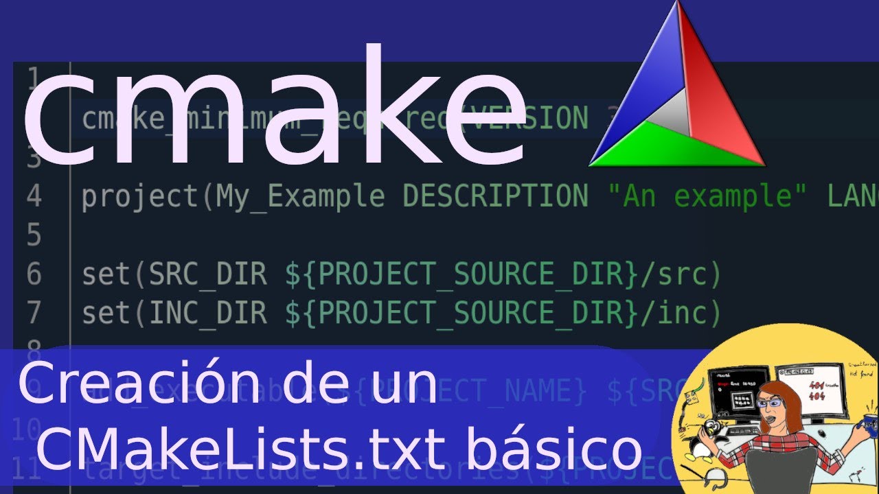 CMake: Cómo crear un CMakeLists.txt básico