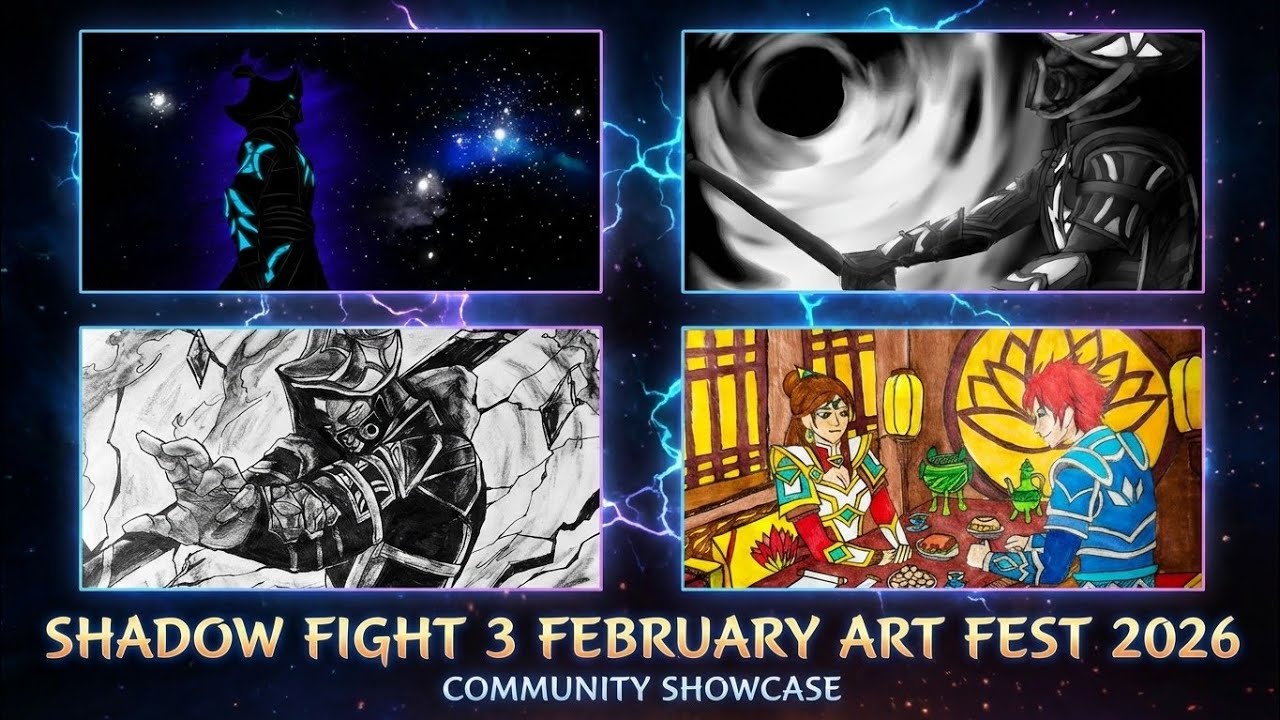 Shadow Fight 3 Art Fest - February 2026 🤍😍 All Artworks - Premium Rewards 