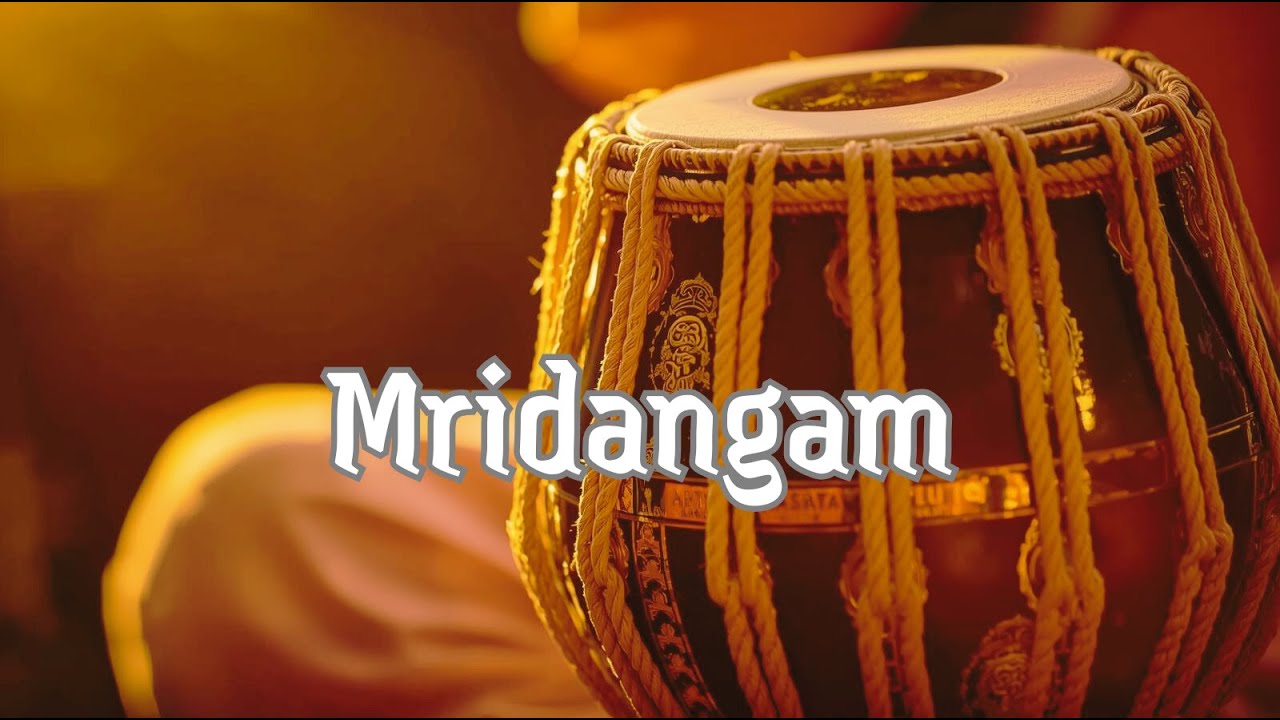 Mridangam | Indian Classical Music |  Deep Male Voice With Sacred Shlokas for Meditation and Focus