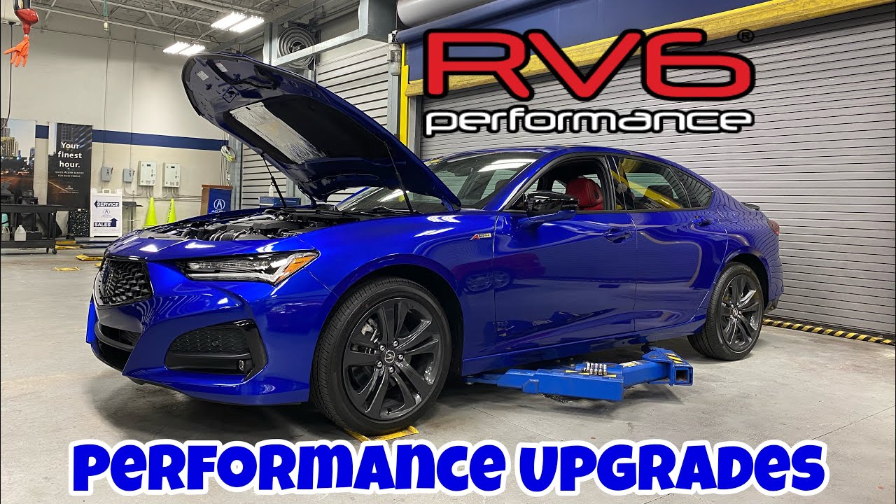 2021 Acura TLX A-Spec - Dyno Testing |  RV6 Performance Downpipe Installation Guide (Episode 1)