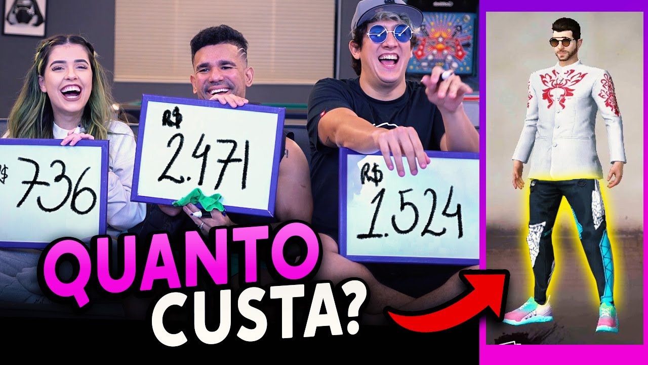 TENTE ACERTAR QUANTO CUSTA A SKIN! DESAFIO DA SKIN MAIS CARA!