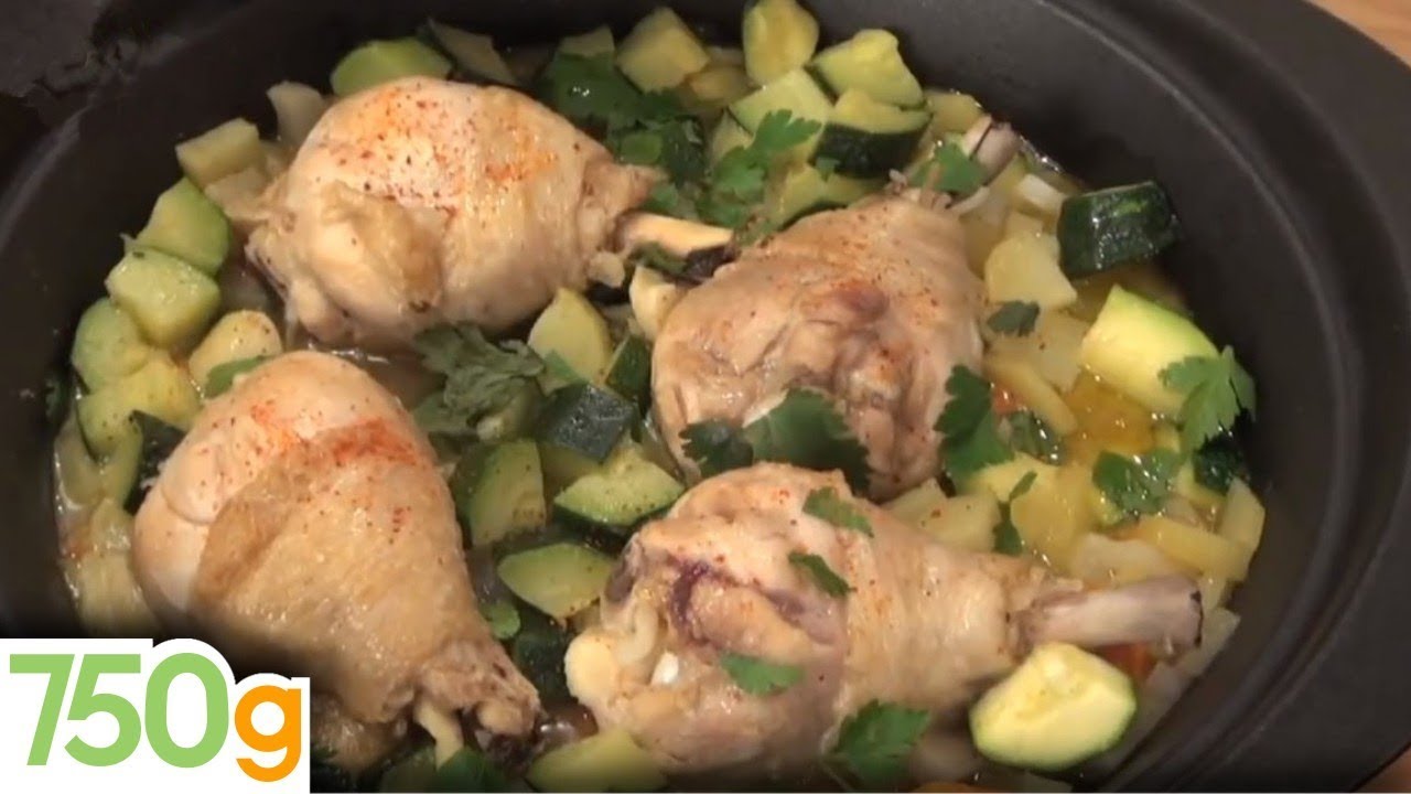 Recette de Tajine de poulet - 750g
