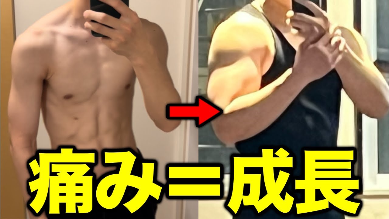 【筋トレ】8ヶ月間犠牲を払い、痛みを受け入れた結果