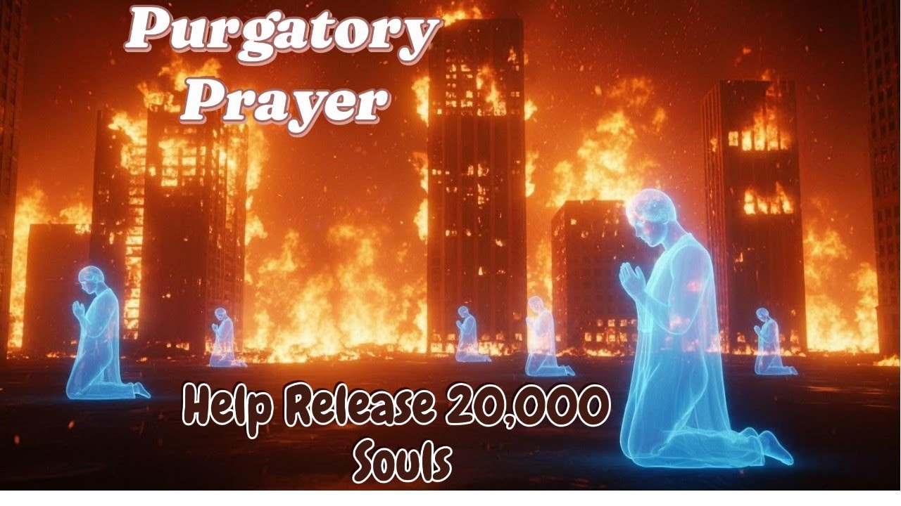 Prayer |Release 20,000 Souls From Purgatory @immaculatedevotion#love #prayer #stgertrude #purgatory 