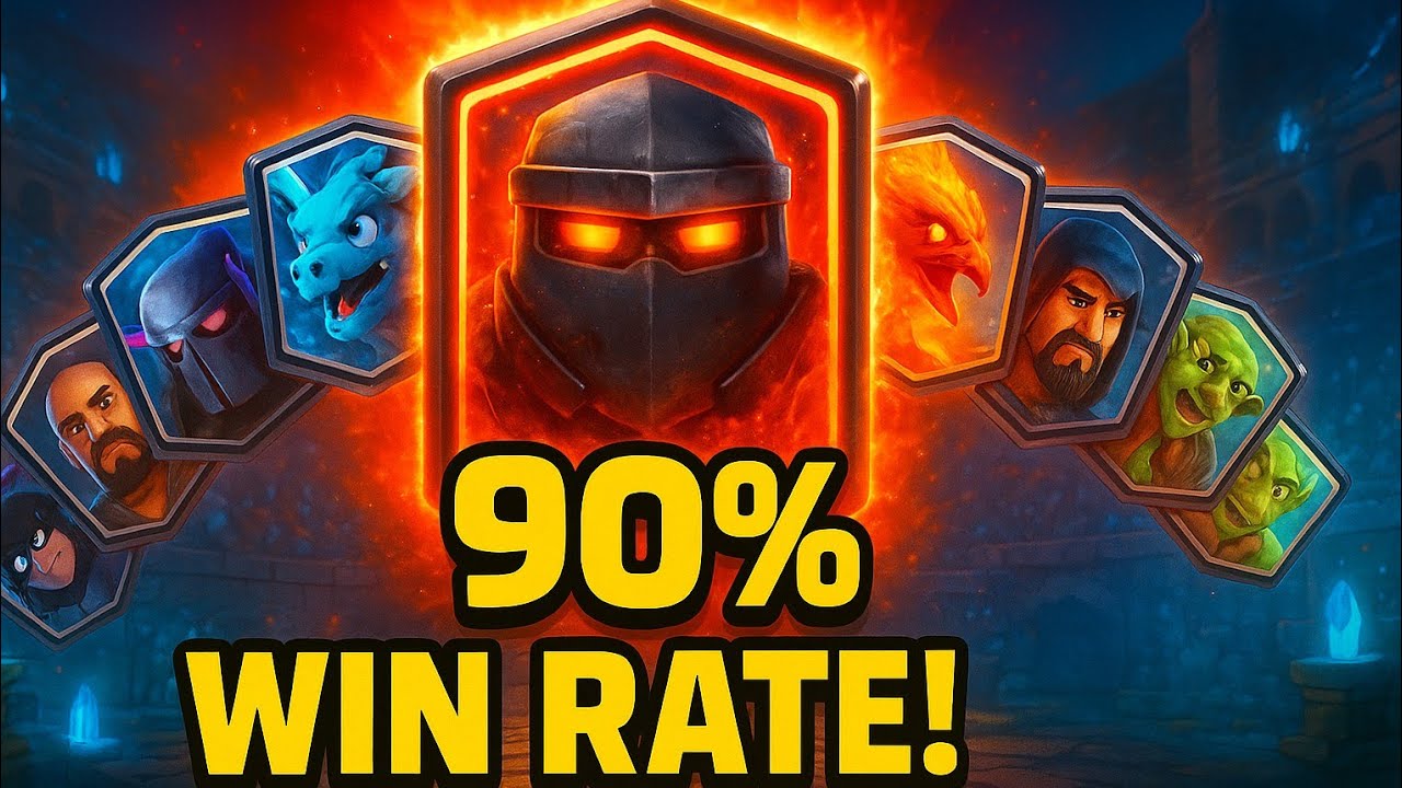 CLASH ROYALE best DECK ever!!
