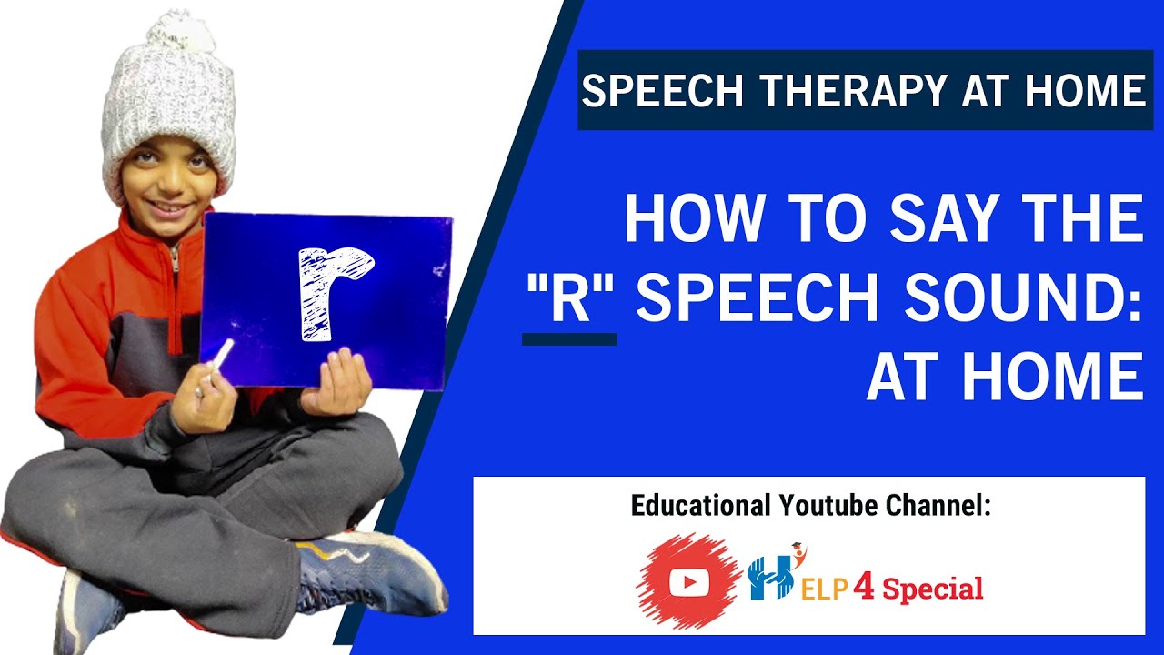 Speech Therapy at Home | Help 4 Special