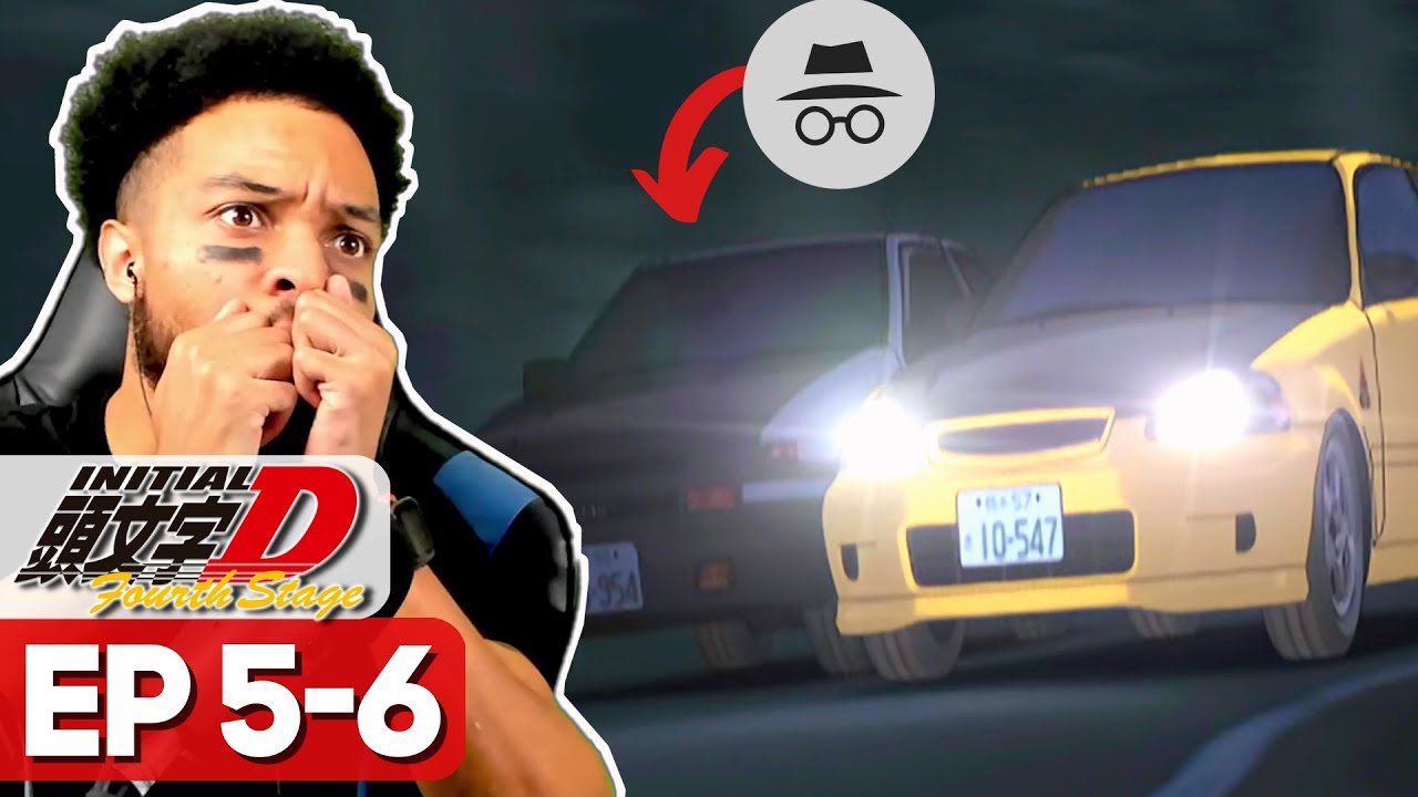 Eight-Six STEALTH Mode!? | Takumi Vs. Tomoyuki | Initial D Fourth Stage Episode 5 & 6 Reaction