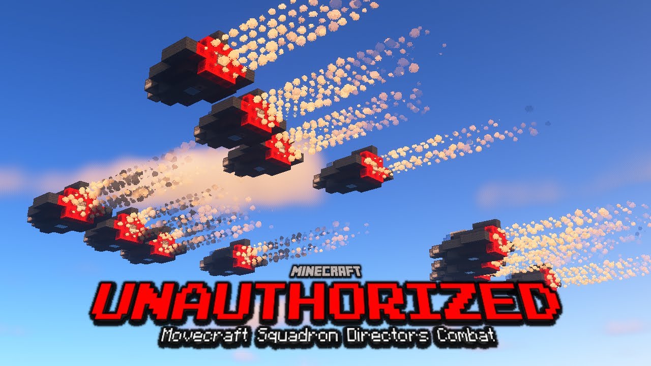 [ Movecraft ] UNAUTHORIZED | Squadron Directors Reloaded | Minecraft w/ Movecraft Airship Combat