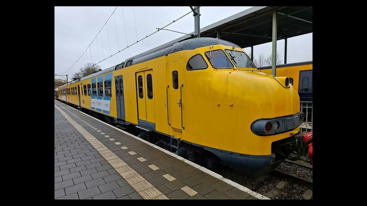 Foto raportage van treinen in Nederland 
