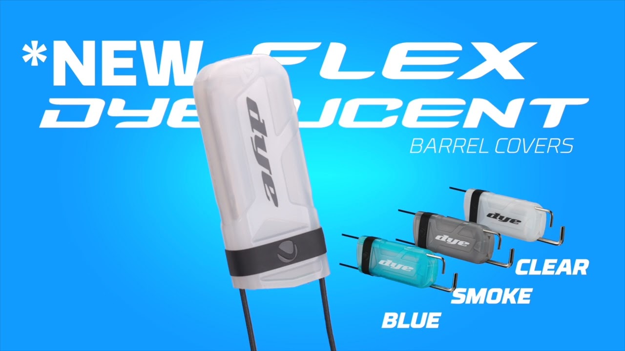 NEW DYElucent Flex Paintball Barrel Covers
