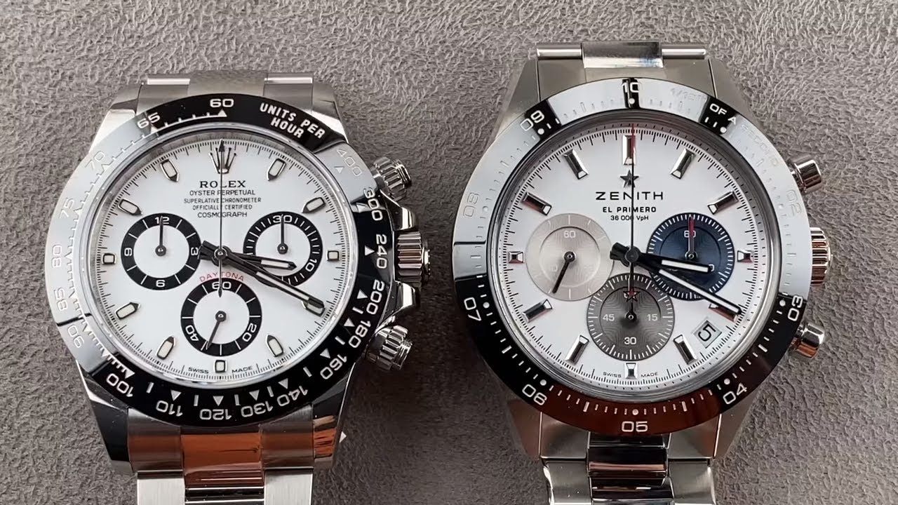 Rolex Daytona vs Zenith Chronomaster Sport: The Ultimate Chronograph Watch Comparison of 2021