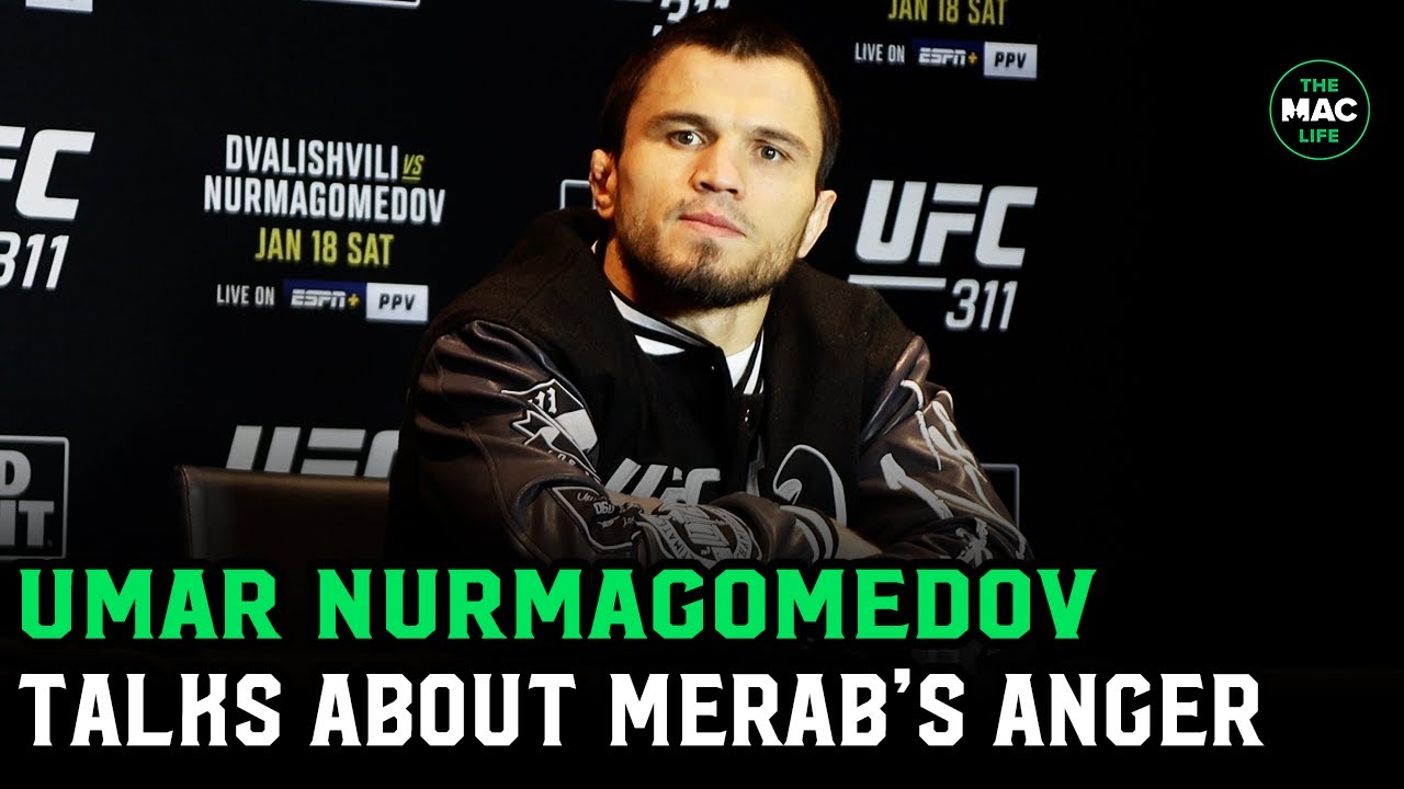 Umar Nurmagomedov: 'I'm not Merab's son, I can speak to him how I want'