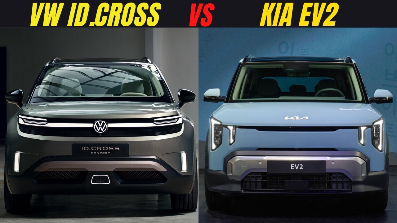 VW ID.Cross vs Kia Ev2 – Welcher Elektro-SUV dominiert 2026?