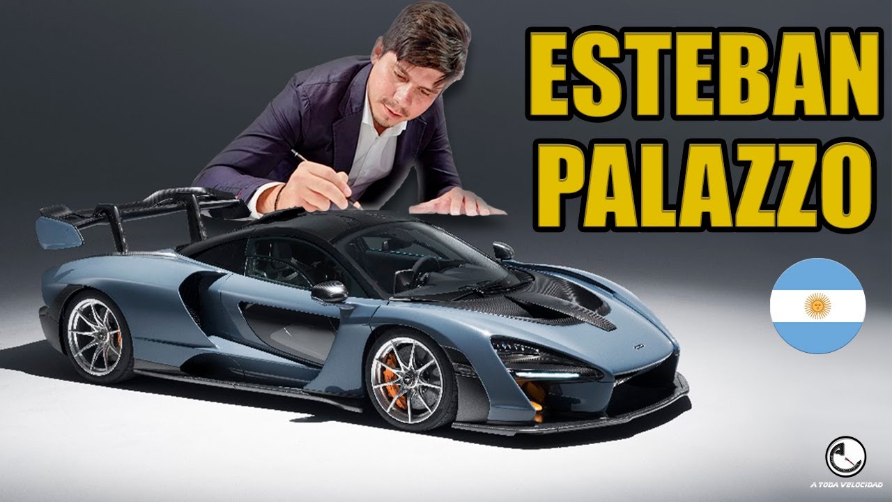 El ARGENTINO que diseñó el MCLAREN SENNA: Esteban Palazzo