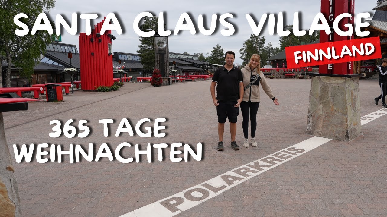 Tour zum Nordkap ➡️ Polarkreis  | Santa Claus Village Rovaniemi🎅 in Finnland