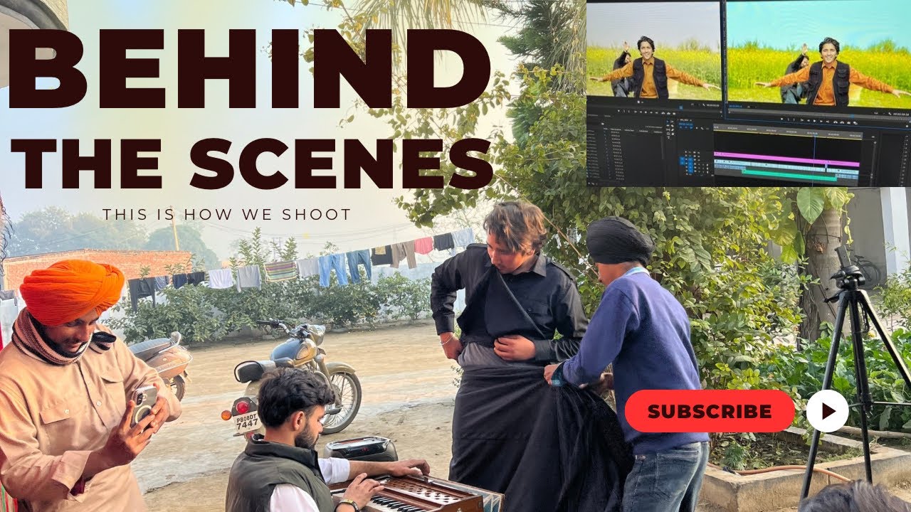 Behind The Scene of music video shoot | Gurnaaz chahal | Chaugachaud Cypher 