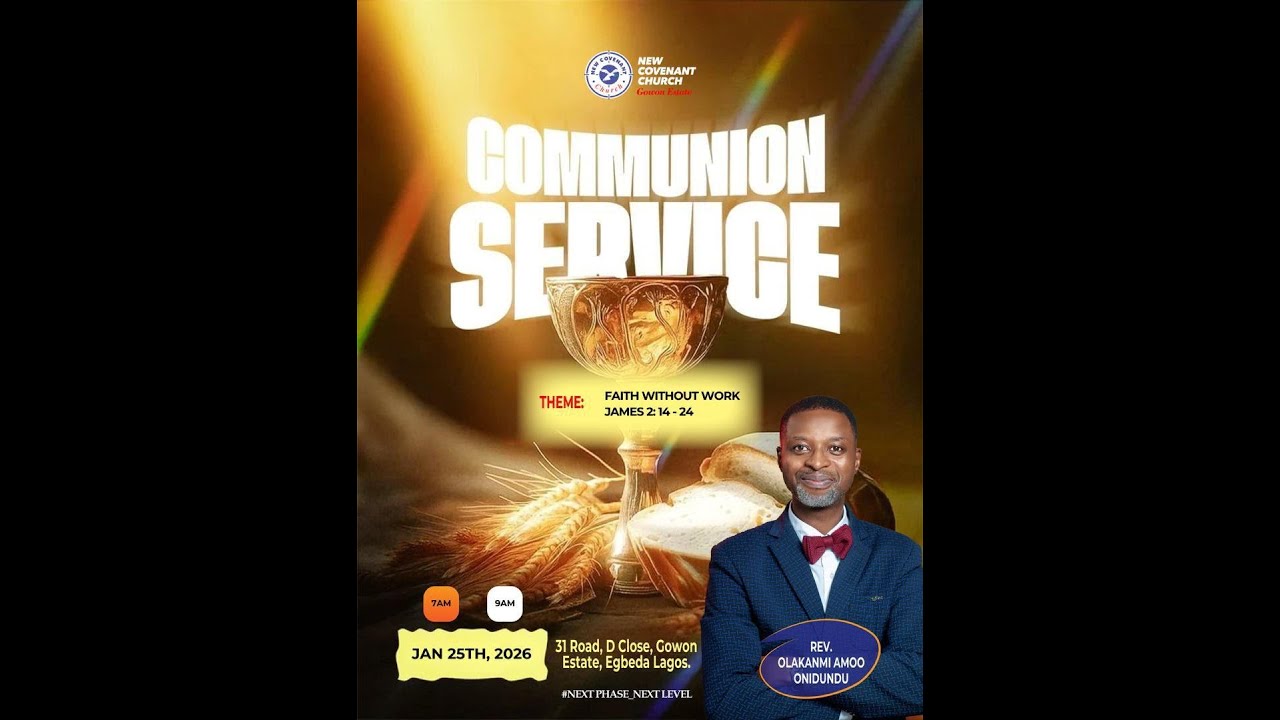 COMMUNION SUNDAY || 25012026