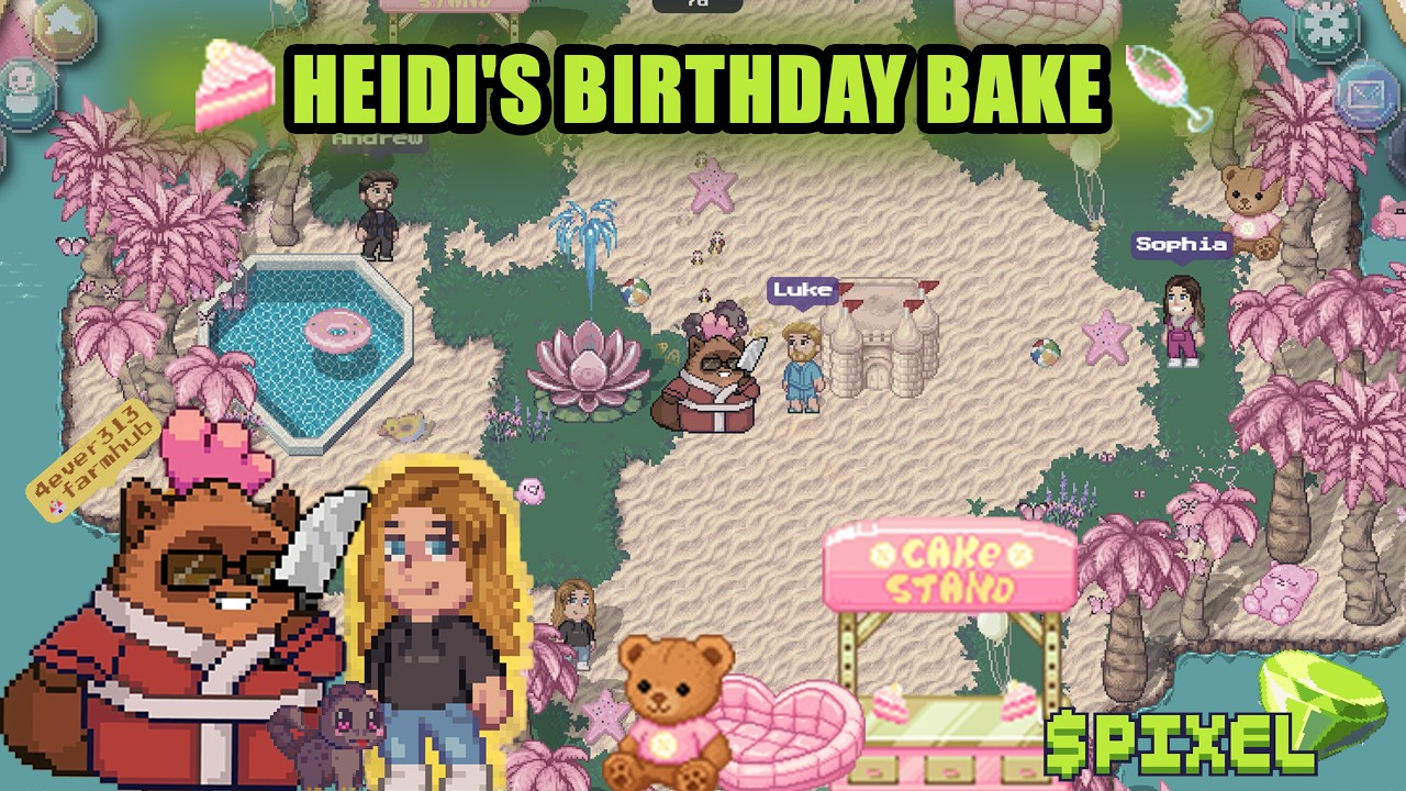 Heidi's Birthday Bake 🥳🎂🎉🎁🎈