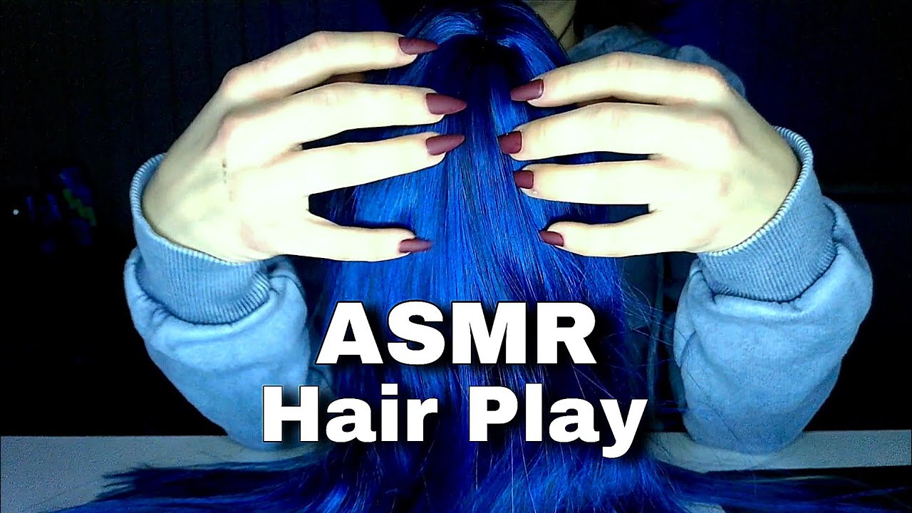 ASMR Hair Play - Head Massage - Scalp Scratching - No Talking 