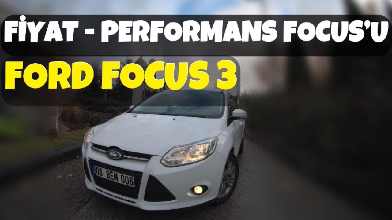 FORD FOCUS 3 / 1.6 TDCİ / 95 HP 230 NM / TREND X / DETAYLI İNCELEME TEST / GNB medya