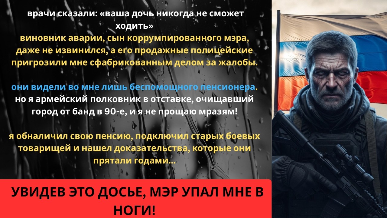 МЭР СМЕЯЛСЯ НАД СТАРИКОМ, НЕ ЗНАЯ, ЧТО ПЕРЕД НИМ ПОЛКОВНИК СПЕЦНАЗА ГРУ! (История возмездия)