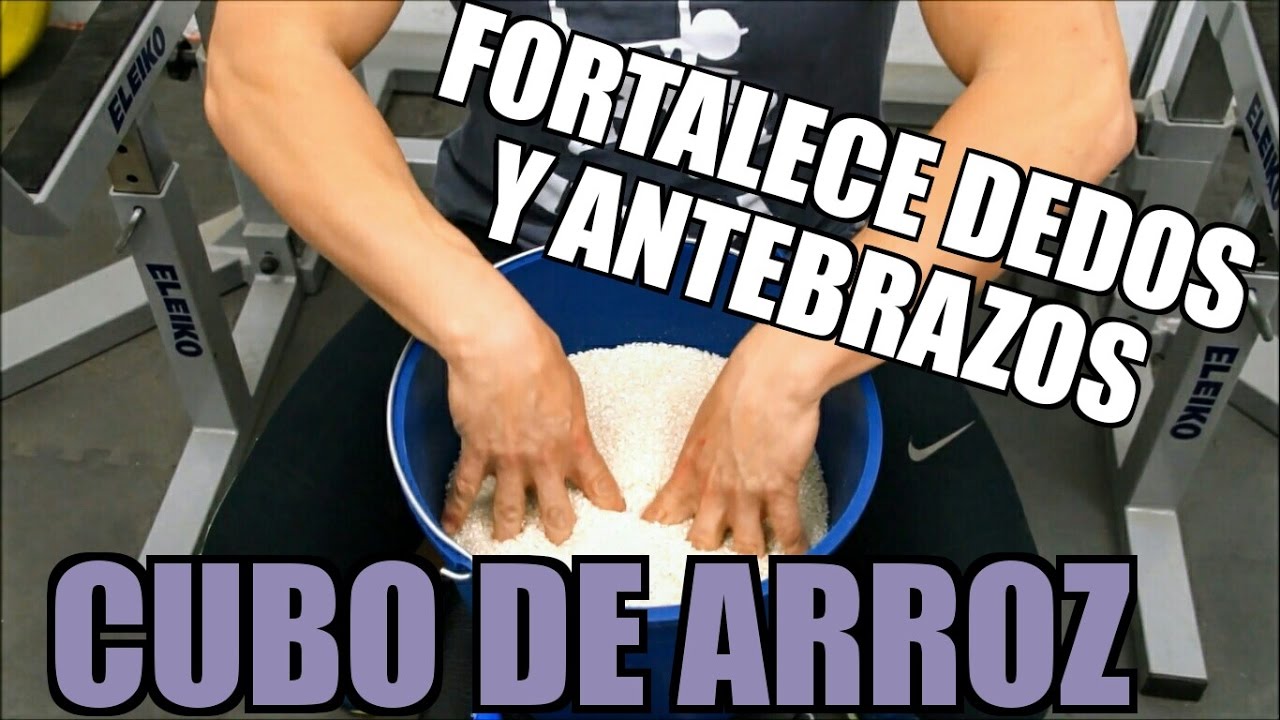 Entrenamiento efectivo de AGARRE (Antebrazo y dedos)