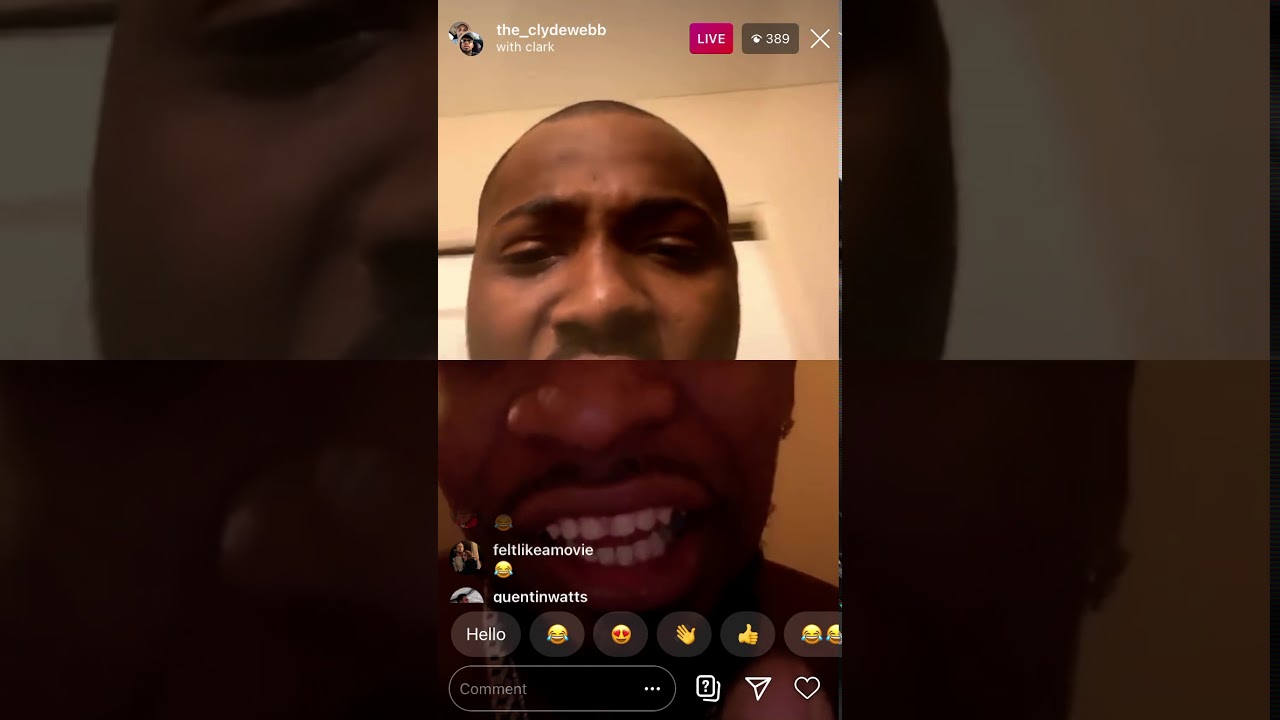 Clark(OSN) vs CyleWebb IG Live Roast