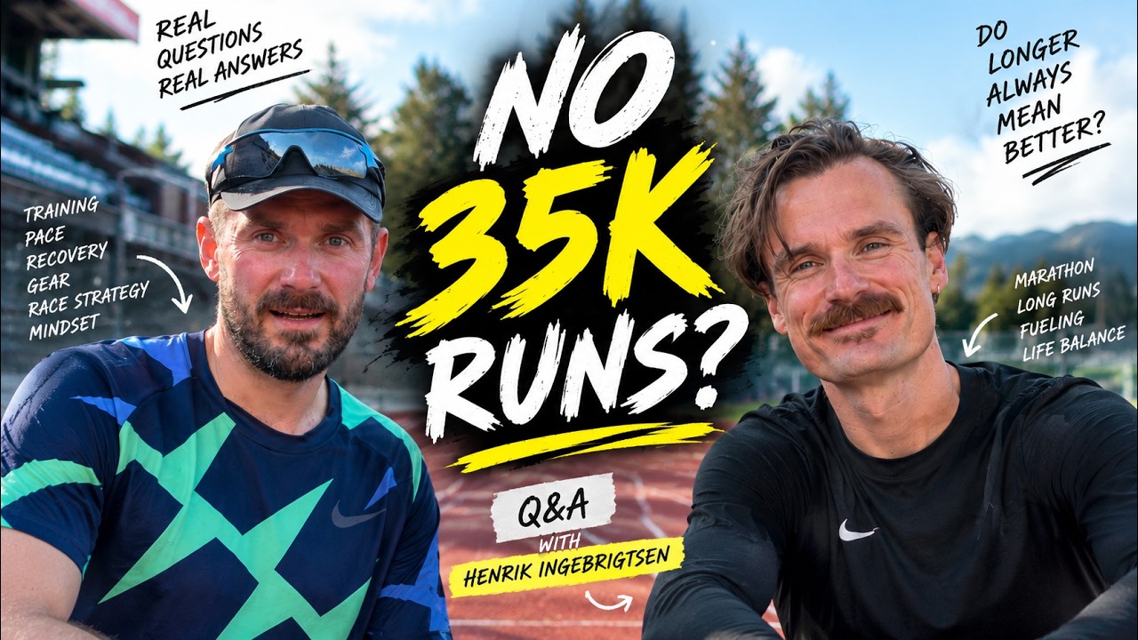 Do You Really Need 35K Long Runs? | Marathon Q&A with Henrik Ingebrigtsen